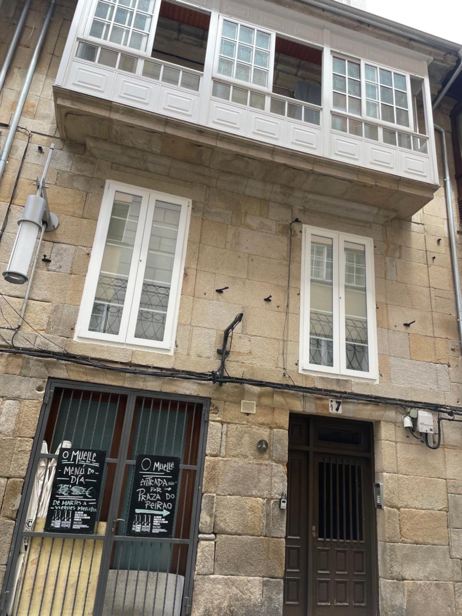 Centro Historico Lägenhet Pontevedra Exteriör bild